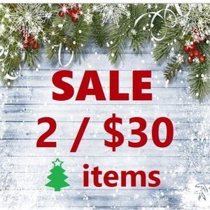 🎄2 / $30 sale